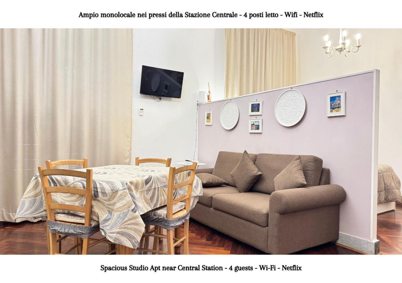 Metro Garibaldi - Loft Con Wifi E 4 Posti Letto Presso La Stazione Centrale Di Napoli المظهر الخارجي الصورة
