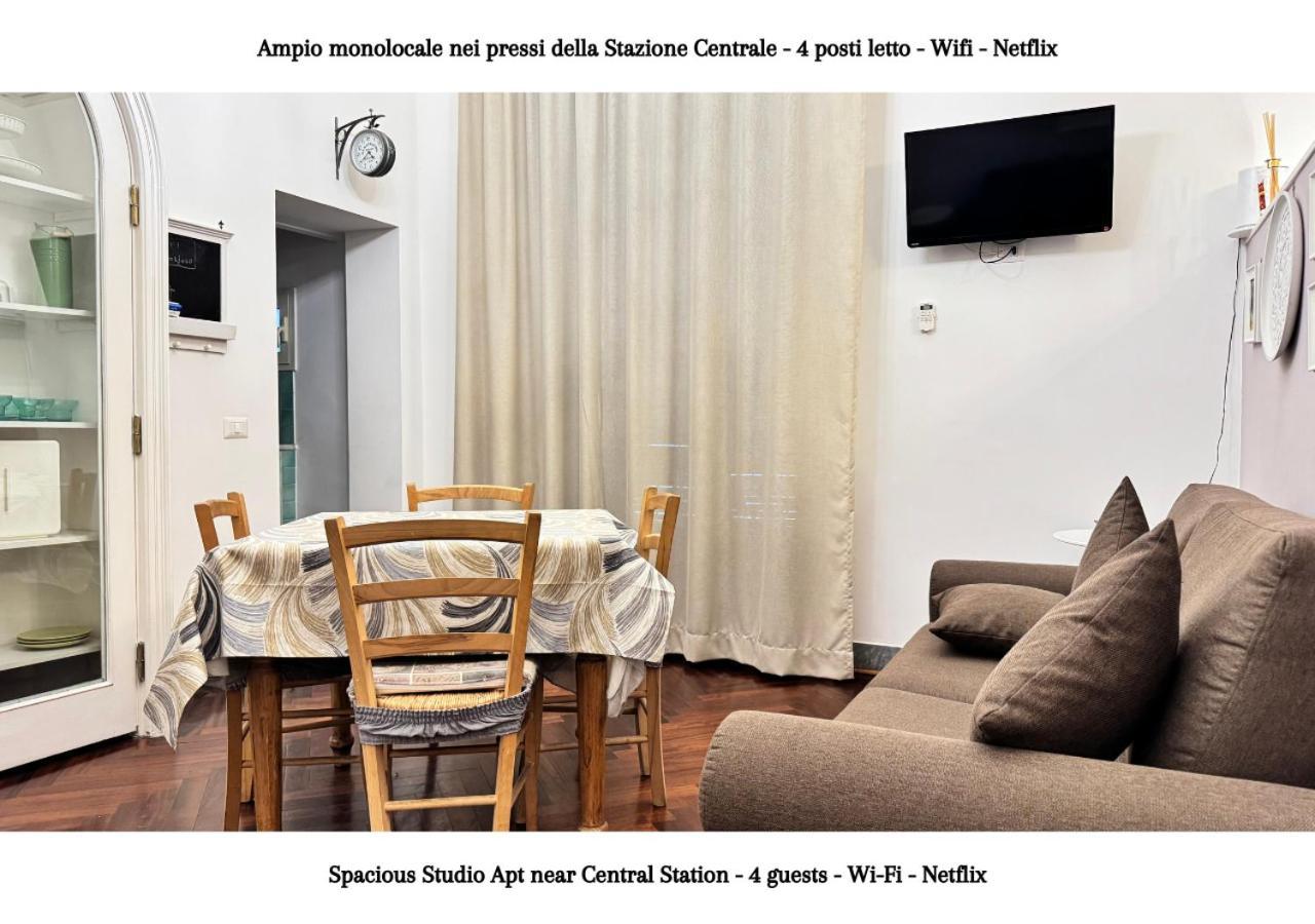 Metro Garibaldi - Loft Con Wifi E 4 Posti Letto Presso La Stazione Centrale Di Napoli المظهر الخارجي الصورة