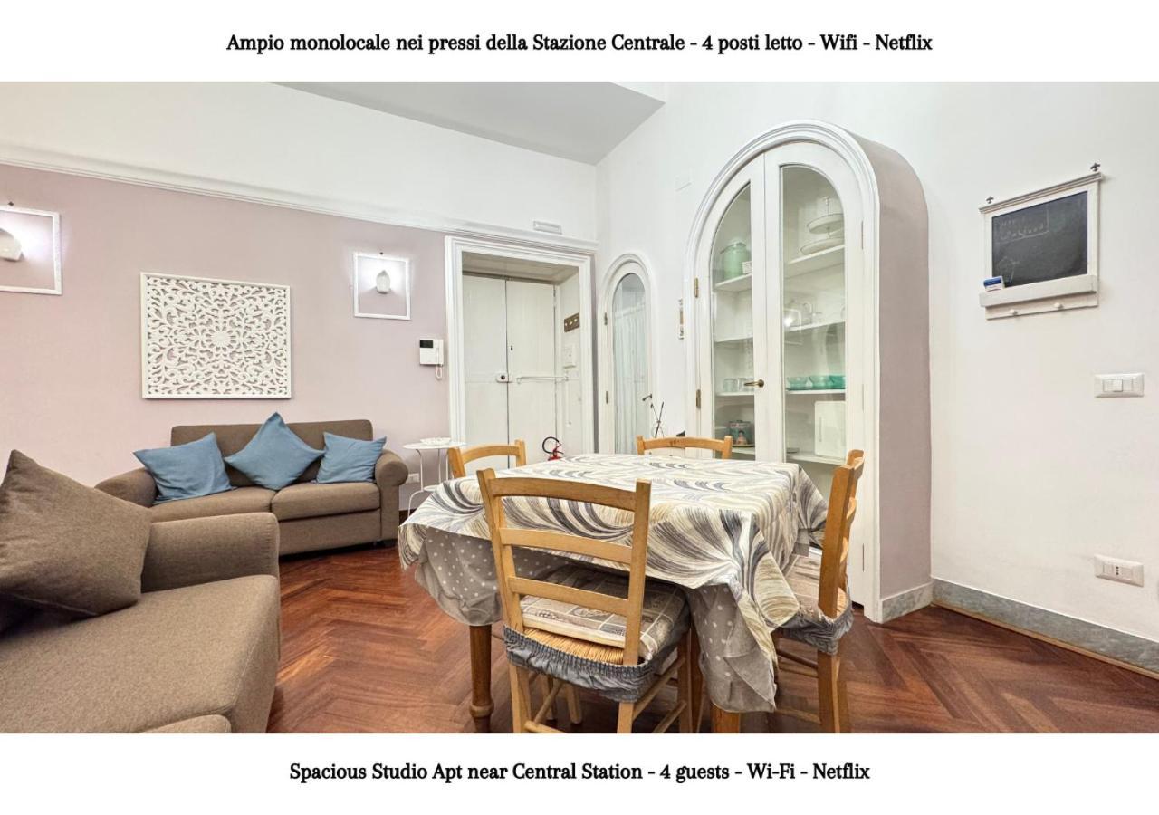Metro Garibaldi - Loft Con Wifi E 4 Posti Letto Presso La Stazione Centrale Di Napoli المظهر الخارجي الصورة