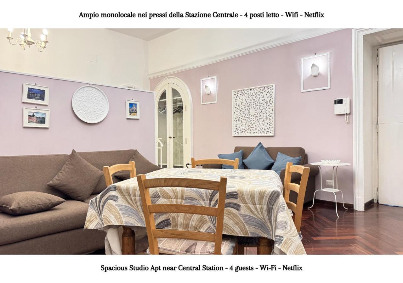 Metro Garibaldi - Loft Con Wifi E 4 Posti Letto Presso La Stazione Centrale Di Napoli المظهر الخارجي الصورة